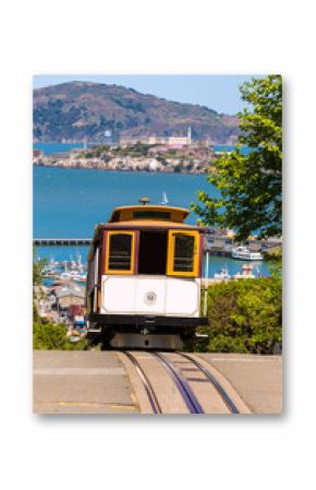 San francisco Hyde Street Cable Car California