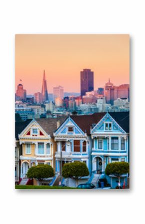 The Painted Ladies of San Francisco, California, USA.