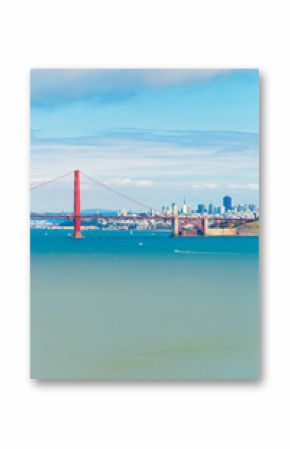 San Francisco Golden Gate Bridge View Telephoto