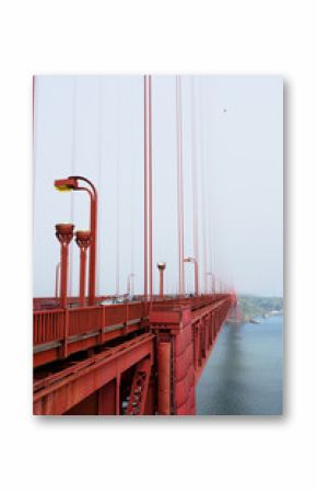 Golden Gate Bridge in the Morning Fog, San Francisco