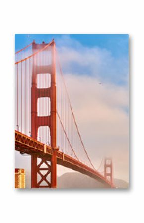 Golden Gate Bridge at morning, San Francisco, California