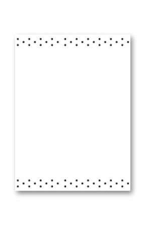 Showing teal coral leaves flamingo bananas in dotted border on transparent background, copy space
