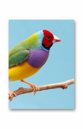 Pretty Gouldian Finch from Australia