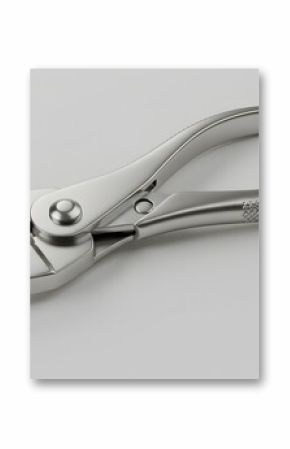 Professional Silver Slip Joint Pliers - 3D Render