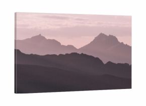 Mountains silhouette