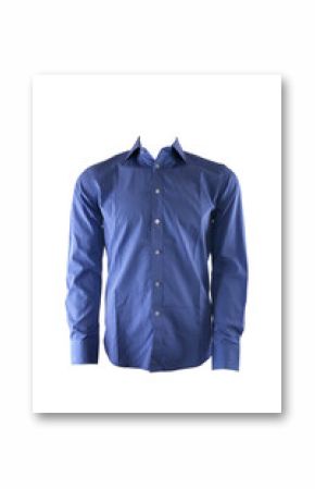 Blue male shirt