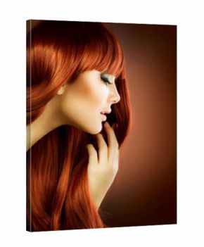 Beauty Portrait. Healthy Hair