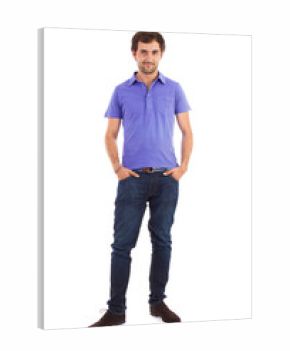 Caucasian man, full length