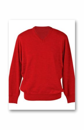 red sweater