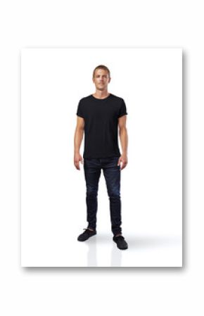man wearing t-shirt