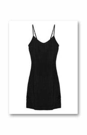 Black dress isolated