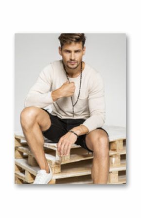 Handsome fashion man