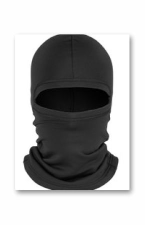 Warm winter sport balaclava isolated on white background