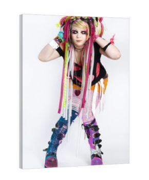 Beautiful young emo girl.