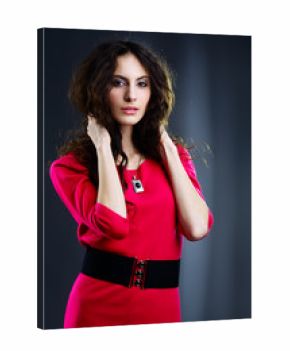 Portrait of the beautiful lady