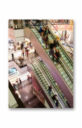 People in the mall