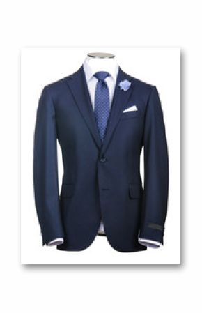 Formal suit in fashion concept