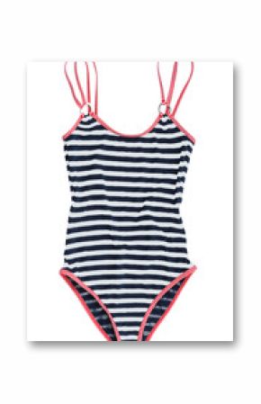 striped swimsuit