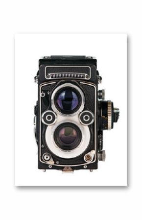 Twin lens reflex photo camera