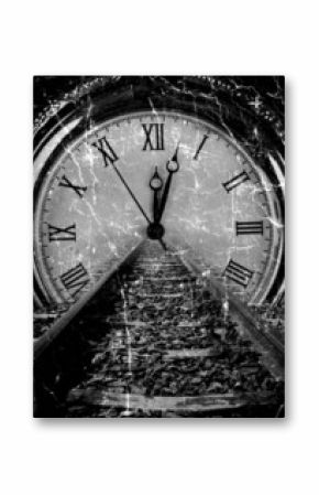 Railway disappear in watch