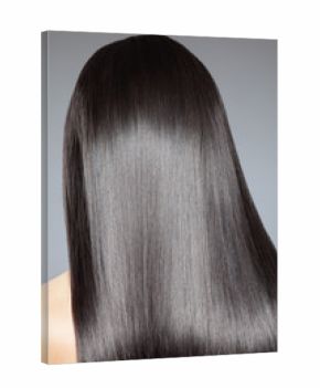 Long straight hair