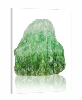 jade isolated on white background