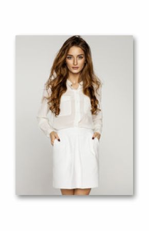 Beautiful female model