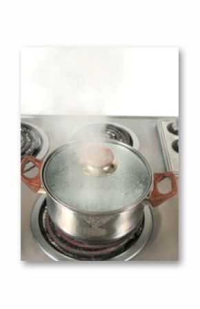 steaming pot