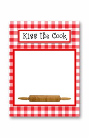 kiss the cook layout