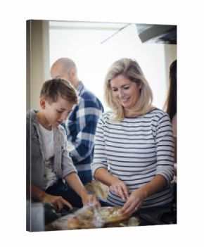 Helping Mum with the Cooking