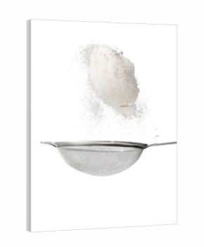 Strainer With Flour