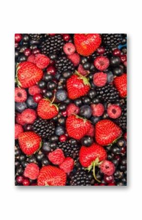 Mixed colorful Berries