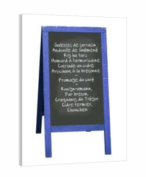 Ardoise restaurant (Bretagne)