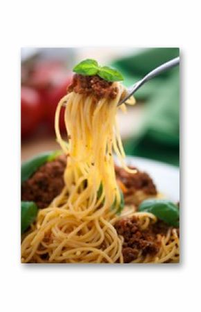 Delicious spaghetti bolognese