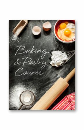 Baking and pastry course - poster design