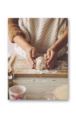 Cooking holiday pie