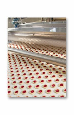 production cookies inside of  factory
