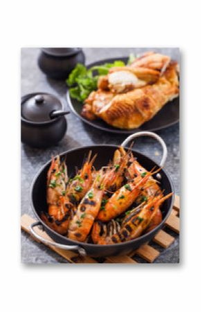 Baked shrimp