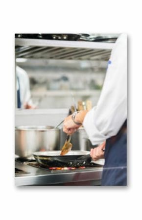 Chef preparing food  