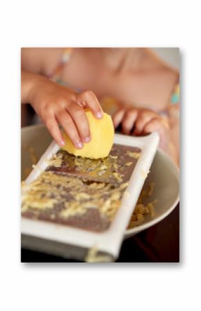 Little girl cooking