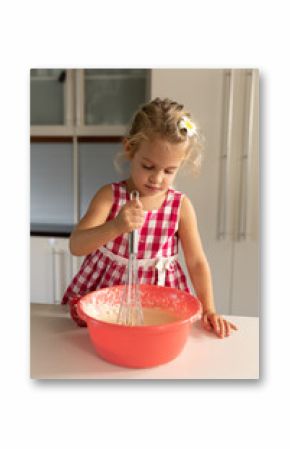 Young girl enjoying time at home