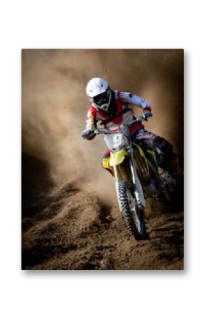 motocross in accelerazione