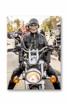 Scary Biker Mask