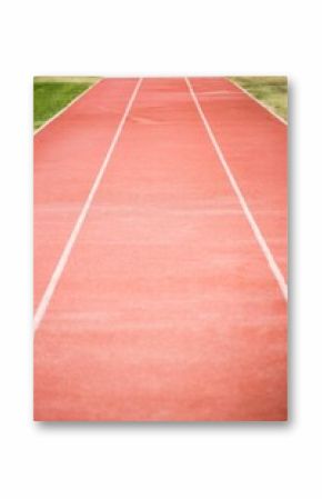 Focus of race track outdoor