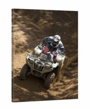 A teen on his quad