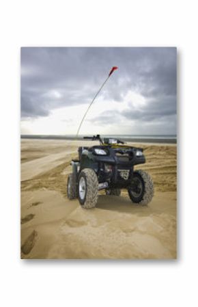 ATV Sand parked in Sand Dunes