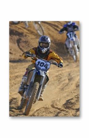 Motocross leader