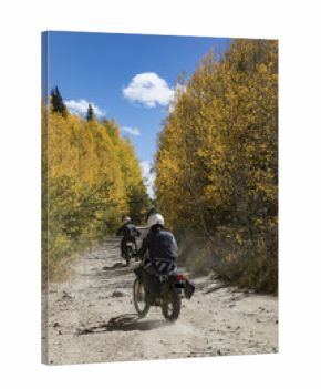 Off road motorcycling on the Rollins Pass Road, Rollinsviile, Colorado