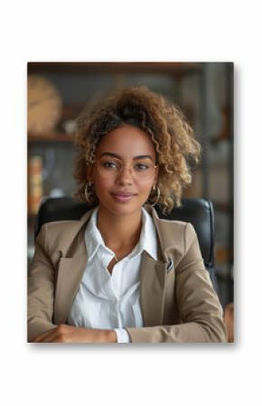 black woman attorney or secretary working on computer at law studio, professional prestige lawyer