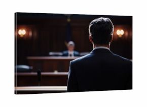 Courtroom Back View: A Lawyer's Perspective